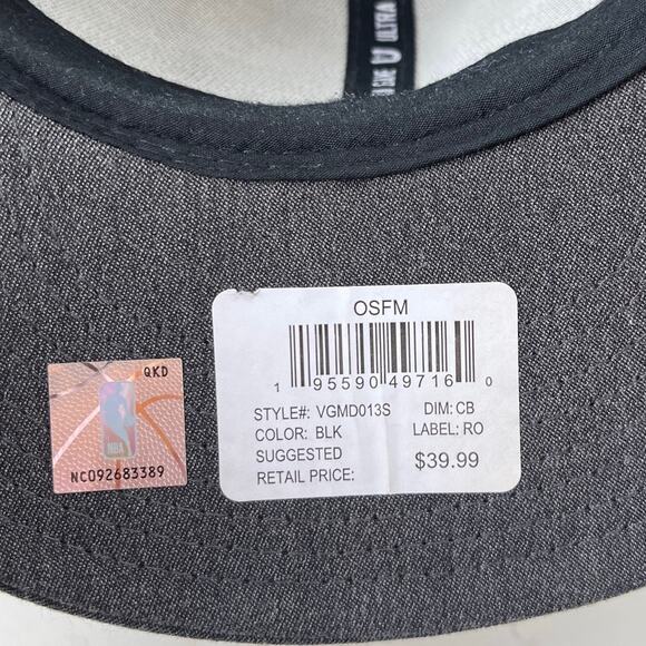 Chicago Bulls Ultra Game Snapback Mens Hat Gray OS Flat Brim Adjustable Cap NBA - Picture 8 of 10